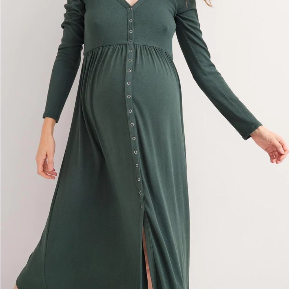 NWT Hatch Softest Rib Nursing Dress